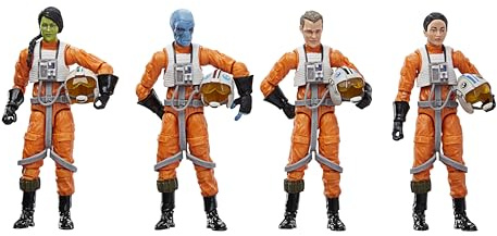 Star Wars The Vintage Collection X-Wing Pilot 4 Pack Star Wars: Ahsoka 3.75 Inch Collectible Action Figures