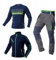 NEO TOOLS Premium Herren Arbeitskleidungssatz Gr. S - 3XL | Arbeitshose 100% Baumwolle, Fleece-Arbeitsjacke 300 g/m2, Arbeits-T-Shirt atmungsaktiv | Reflektierende Elemente Gr. L