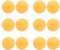 Ficher 500 Stück 40 mm Tischtennis-Trainingsbälle, Tischtennisbälle, Gelb/Weiß Zufällig