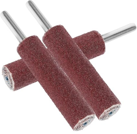 CIYODO Schleifwalzen-set Für Bohrmaschine Schleifpapierrollen Schleifstangen Für Rotationswerkzeuge Zylindrische Schleifrolle Mit Griff Für Einfache Anwendung