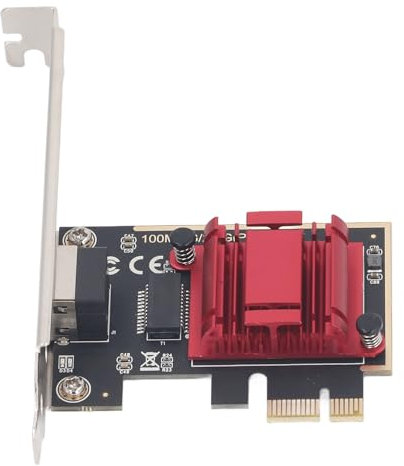 2,5 Gbit/s PCIe Netzwerkadapter, Wake on LAN Unterstützung, für 10, 8, 7, Server 2016, DOS, OS X mit Realtek RTL8125b