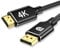 4K DisplayPort a HDMI Cable 3M unidireccional DisplayPort ordenador a monitor HDMI, DP 1.2 a HDMI 1.4 compatible con HP ThinkPad AMD NVIDIA Desktop
