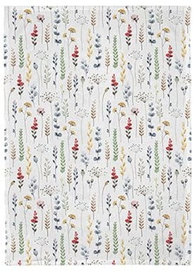 chic.mic Organic Kitchen Towel - Nachhaltiges Küchenhandtuch (Watercolor Flowers)
