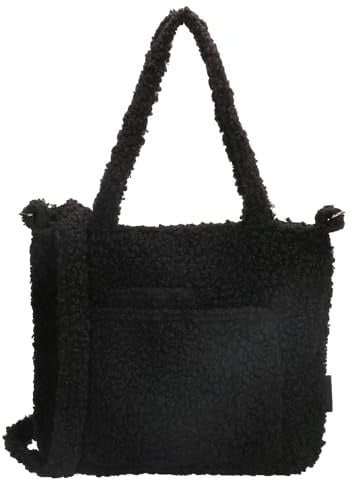 Beagles Damen - Frauen Handtasche Navarra - Handtasche Damen - Umhängetasche Damen - Tasche Umhängetasche - Crossbody Bag - Schwarz - 29cm x 9cm