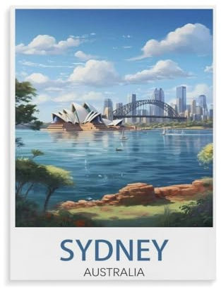 Sydney Australien，Puzzle 1000 Teile Papier Puzzle Geeignet Für Erwachsene Kinder Familien Stressabbau Puzzlespiele（50x70cm）-O58