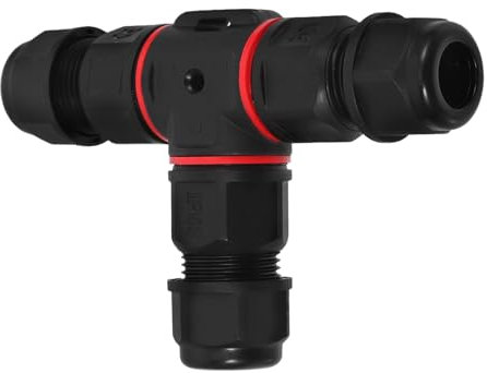 ARTIBETTER Wetterfester Kabelverbinder 3-poliges Design Verlängerungskabelverbindung Für Den Einsatz Unter Der Erde