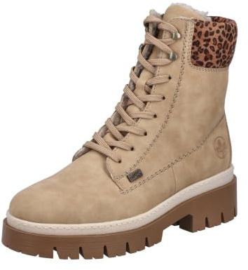 Rieker Damen Stiefeletten, Frauen Schnürstiefelette
