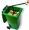 Wheelie Bin Compactor, Manual Rubbish Press, General Waste Compactor, Bin Booster 240L