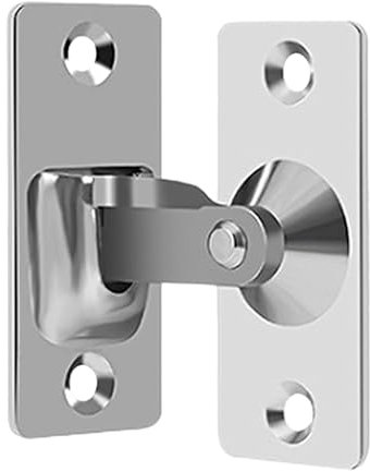 Schloss mit Verschluss für Scheunentüren | Tragbare Scheunentüren | Tragbarer 90-Grad-Block | Türschloss für Stalltüren | Verstellbarer Türgriff | Clievo P