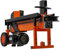 FMX4-PRO-D 8 Ton Electric Log Splitter – 2-Speed Ram, Duocut Blade, Safety Guard – Hydraulic Oil Pre-Filled – Splits 150 Logs/Hour