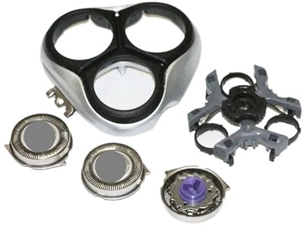 Ensemble Complet De Lames Et Têtes De Rechange For Rasoir Philips, Compatible Avec Les Rasoirs Philips HQ8, PT870/877, AT928/4600 Et Tondeuse De Précision(AT870 set with HQ8 cutter head)