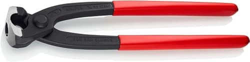 KNIPEX Pinza per fascette ad orecchio, 220 mm, 10 99 I220 SB, confezione self-service/blister