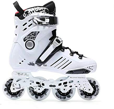 Inline Skates Roller Blades for Erwachsene Inline-Skate-Schuhe einreihig for Frauen und Männer Professionelle Inline Speed Skating Schuhe Anfänger Sport Im Freien Fitness