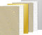 Karton-Block Sterne Gold/Silber, DIN A4