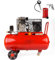 AMC Compressore ad aria da 100 litri pressione 8 bar elettrico coassiale 3 Hp incluso Kit Accessori motore potente termicamente silenziato protetto con Carcassa esterna in alluminio'