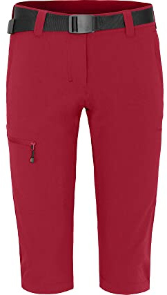 Bergson BARLEE Capri (Slim) | Damen 3/4 Wanderhose - Vielseitige Damen 3/4 Wanderhose im Slim Fit, Normalgrößen, bielastischer 4-Wege-Stretch, schnelltrocknendes dryprotec Gewebe, wasserabweisend, EL