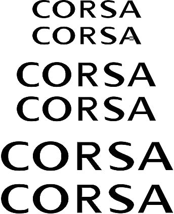 KRHINO Auto Aufkleber für Opel Astra H J G Insignia Corsa C D Vectra B Mokka Vectra, 6 Stück PVC-Bremssattel-Aufkleber, Hitzebeständig, Dekoration, Aufkleber, Geschenke und Merchandise, Autozubehör