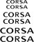 KRHINO Auto Aufkleber für Opel Astra H J G Insignia Corsa C D Vectra B Mokka Vectra, 6 Stück PVC-Bremssattel-Aufkleber, Hitzebeständig, Dekoration, Aufkleber, Geschenke und Merchandise, Autozubehör