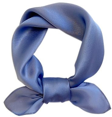 KOOYOL Bufanda Seda Pañuelo Cuadrado para Cuello Mujer Fulares para la Cabeza