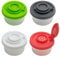 4 Pieces of Small Spice Bottles, Small Salt and Pepper Shakers, Pepper Shakers with Lids, You Can Carry The Spice Bottles with You, Transparent Spice Bottles, Suitable for Traveling and Camping