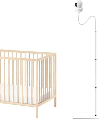 Derebir Baby Monitor Floor Stand Holder Compatible with Babysense ‎V43_2CAM and MaxView 2CAM Camera Baby Flexible Baby Monitor Mount Stand(68.8 inch)