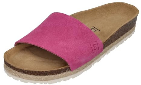 Espadrij L'ORIGINALE Pantolette - COPINE VELOUR - pink, Größe:41 EU