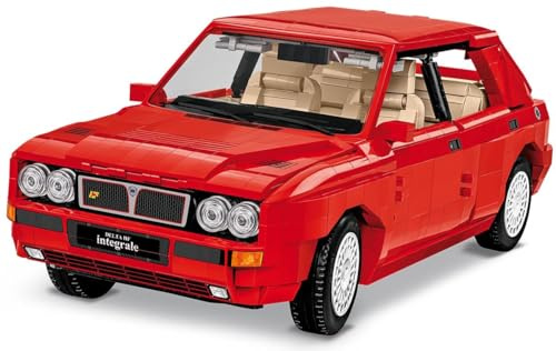 BlueBrixx Lancia Delta HF Integrale 1991 aus Klemmbausteinen mit 2068 Bauelementen