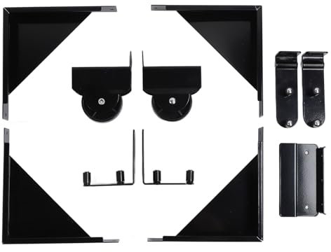 Sliding Gate Kit Heavy Duty Sliding Gate Hardware with Wheels Carbon Steel for Home Garden