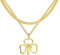 Personalisierte Halskette for Frauen, minimalistische Kleeblatt-Halskette aus 925er-Sterlingsilber for Frauen und Mädchen, einfacher Kleeblatt-Anhänger – Kleeblatt-Halskette, Alhambra-Halskette, Glück