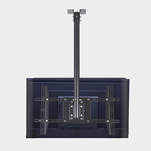 Soporte universal de techo para televisores de 43 y 80 pulgadas, giratorio inclinable y altura ajustable, soporte multifuncional para pantallas grandes, dos métodos de instalación
