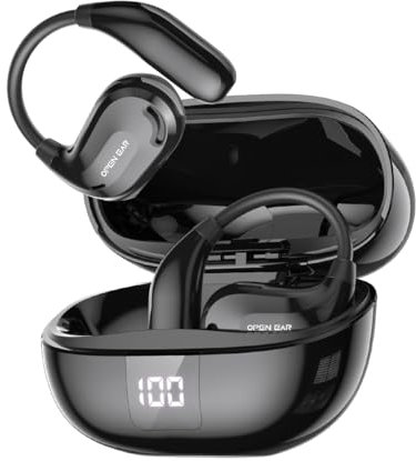 XT66PRO Translation Earbuds in Real Time AI Language Translator Earbuds Open ear Headphones Support 135 Languages Translation Device fit iOS & Android for Travel Business Learning
