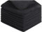 VIVOTE Mikrofasertücher Barista Tuch Schwarz Waffeltuch Spüllappen Waschbar Spültuch für Küche Dicke Haushalts Putzlappen Fusselfrei 30 cm X 30 cm 8 Stück