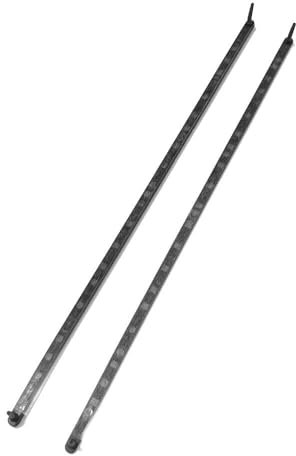 HSSDTECH pies de goma bottom case rubber foot para DELL Chromebook 3100 2 en 1 Un par de dos gomas negras