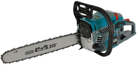 Könner & Söhnen KS CS31G-20-1 Profi Benzin-Kettensäge 2,3 kW / 8500 U/min 3,1 PS, 50cm Schwert, | Motorsäge mit Easy-Start & Papierfilter | Kettensäge für Holz, Brennholz & Baumfällung