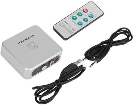 ZenithAur Music Digitizer Converter for Analog Cassette Tapes, Standalone Audio Capture Box Saves Recordings Directly to USB Drive or SD Card with Input