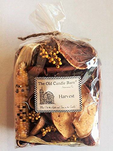 Old Candle Barn Harvest Potpourri Large Bag - Perfect Fall Decoration or Bowl Filler - Beautiful Autumn Scent