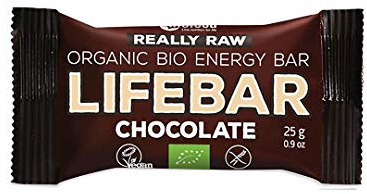 LIFEFOOD LIFEBAR Mini Schokolade 25g (bio, roh, vegan)