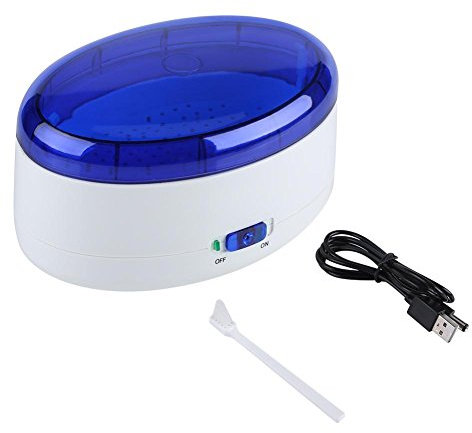GOTOTOP Ultrasonic Washing Machine Cleaner with Basket for Complete Cleaning of Jewellery, Glasses, Rings, Earrings, Bracelets, Electronic Cards