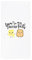 The Cotton & Canvas Co. Geschirrtuch, halbweich und saugfähig, Motiv: You're My Butter