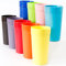 Youngever 18 Pack 600ML Re-usable Plastic Tumblers, Stackable Drinking Glasses, Unbreakable Plastic Cups, NO BPA, Top Rack Dishwasher Safe, in 6 Assorted Colors