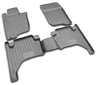 Element Passgenaue Premium Antirutsch Gummi Fußmatten - Mitsubishi L-200 IV