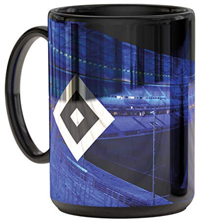 Hamburger SV HSV Tasse, Becher Metallic Stadion blau, 29972