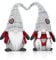 EKARSEN Handgemachte Paar Wichtel GNOME Hausdeko Zwerg Puppen für Valentinstag Weihnachten Neujahr Ostern und Kinder Spielzeug