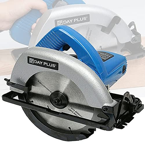 Handkreissäge Mini Kreissäge mit 180 mm Sägeblätter, 900W 4700rpm, Max. Schnitttiefe 55mm (45°), ideal zum Schneiden von Holz, PVC-Rohrschneiden, MDF-Schneiden