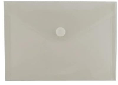 10x FolderSys FolderGreen® Sichttasche A5 quer - 100% Recycling-PP, mit Klettverschluss 40702-00
