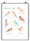 Mr. & Mrs. Panda Poster Heimische Vögel DIN A4 - Geschenk, Abenteuer, Posterdruck, Naturliebhaber, Kunstdruck, Sommer Deko, Outdoor, Raumdekoration,
