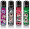 Clipper Feuerzeug 4er Set: (Igel)