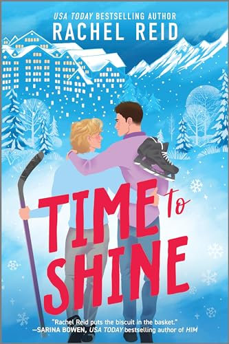 Time to Shine: A Spicy Bisexual Hockey Romance (English Edition)