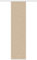 wohnfuehlidee Schiebegardine Deko Blickdicht Marlies, Farbe Sand, Größe BxH 60x245 cm