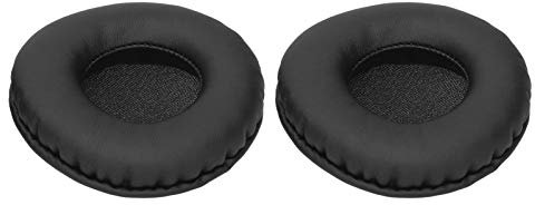 für MDR V55 Kopfhörerpolster Headset Ohrabdeckungen Kunstleder Schaumstoff Headset Kissen Ohrpolster Abdeckungen für Athws70 Athws77 Athws99 Mdrv55 Mdrv500 Mdr7502(Weiß)